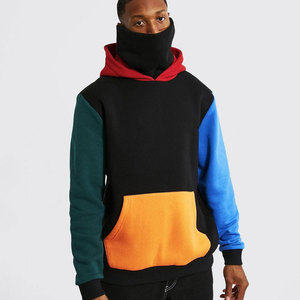 Sweat-shirts à capuche de qualité supérieure, personnalisés, à manches raglan, coupe ample, style streetwear, avec logos de marque personnalisés imprimés à l'écran - Product Image 2