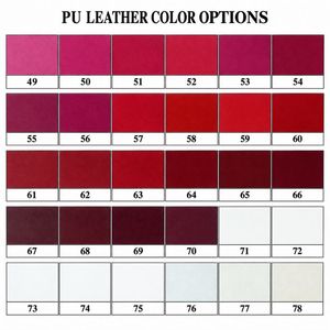 Porte-clés pour brillant à lèvres en cuir PU bordeaux personnalisé, vente en gros - Product Image 6