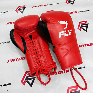 Guantes de Sparring con Cordones, Diseño Nuevo, Color Negro y Morado, Hechos a Medida, OEM ODM, para Deportes de Artes Marciales, Kickboxing, Gimnasio y Entrenamiento - Product Image 2