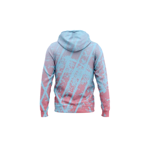 Sweat à capuche surdimensionné personnalisé en coton et polyester pour homme, avec fermeture éclair intégrale, sublimation, logo personnalisé et étiquette privée, collection 2026 - Product Image 4