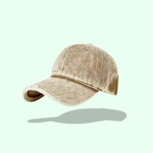 Gorra de béisbol de lona lavada y desgastada Injae Vina para exteriores, personalizada, estilo hip hop, OEM, para ciclismo, de rendimiento, de temporada. - Product Image 1