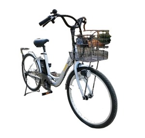 Bicicleta Eléctrica de 24 Pulgadas con Marco de Acero, Motor de 250W, Asistencia al Pedaleo, Velocidad de 25km/h, Bicicleta Eléctrica para Adultos de Venta Rápida - Product Image 5