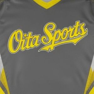 Maillot de lacrosse unisexe gris et jaune sublimé, léger, en polyester, pour le sport, les matchs d'équipe et les tenues de performance - Product Image 6