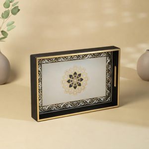 Exclusiva Bandeja Rectangular Elegante para Servir Postres, Apta para Restaurantes, Plato para Servir Frutas para Hoteles y Cafeterías - Product Image 3