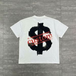 Custom 100% Cotton DTG Print Tee Heavyweight Oversized Boxy <b>Tshirt</b> Dirty Custom Clothing Manufacturers 100% Cotton DTG Print Tee - Product Image 3