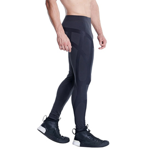 Leggings de sport pour hommes en spandex de haute qualité, leggings de compression pour hommes, leggings de musculation MMA - Product Image 2