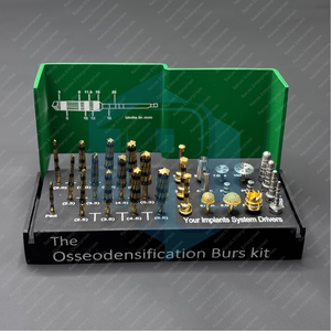 Kit de fraises pour osseodensification longues et courtes, alimentation manuelle, en métal durable, Raices Enterprises RE-Dental-001 Classe II - Product Image 6
