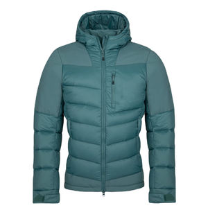 Veste matelassée personnalisée pour homme, coupe slim, color block, coupe-vent, manteau d'hiver - Product Image 1