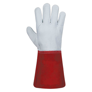 Wholesale Price Cowhide Leather Tig Welding Working <b>Gloves</b> Insulated Electric Labor Hand Protection Anti-Cut Welder Work <b>Gloves</b> - Product Image 3