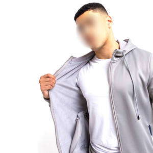 Conjunto Deportivo de Última Moda para Entrenamiento y Jogging, Sudadera y Pantalones Deportivos para Hombre, 100% Algodón, de Pakistán - Product Image 5