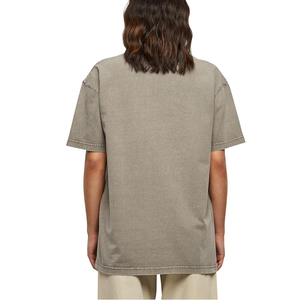 T-shirts pour femmes à manches courtes entièrement personnalisés, lavage à l'acide, 100% coton, écologiques, légers, style streetwear, collection été - Product Image 4