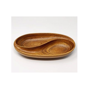 Plateau de service en bois poli fait main, moderne, en forme d'animal, avec porte-gobelet, écologique, pour snacks et condiments, ustensile de cuisine - Product Image 5
