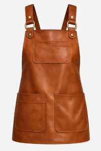 Delantal de Servicio de Cuero Genuino Vintage para Restaurantes de Alta Gama, Uniforme Profesional para Camareros, Protección a Prueba de Olores - Product Image 5