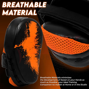Mitaines de boxe personnalisées avec impression graphique, rembourrage en mousse absorbant les chocs, cibles de frappe professionnelles pour le kickboxing - Product Image 6