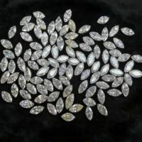 Hochwertiger 3,00 x 1,50 mm Marquise-Schliff, Farbe D–F, Reinheit VVS2–VS1, Premium Brillantschliff, loser Stein, feine Verarbeitung