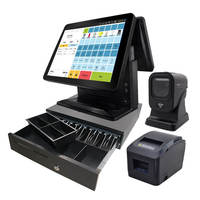 Sistema de Punto de Venta (POS) Completo, Terminal de Pago, Dispositivo de Caja Registradora, Epos de Escritorio, Caja Registradora Electrónica Inteligente y Moderna