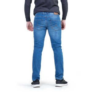 Jeans en denim délavé pour homme, coupe droite personnalisée, de haute qualité, séchage rapide, vêtements de mode pour l'hiver - Product Image 3