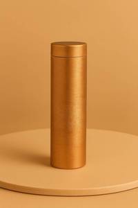 Matte Copper <b>Water</b> <b>Bottle</b> <b>Plain</b> Finish Ayurvedic Drinking <b>Bottle</b> Reusable Leakproof Metal Travel Gift <b>Bottle</b> - Product Image 6