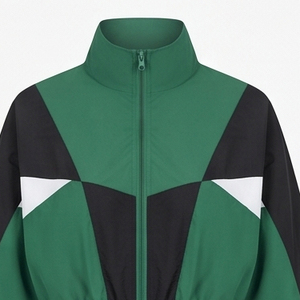 Women Windbreaker Short Set/Zipper Jacket And Drawstring Waist Shorts/Two Piece Women's Sets Windbreaker Shorts And Crop Jacket - Product Image 6