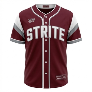 Custom Branding Athletic Baseball Jersey sublimation vibrant colors Baseball Jersey breathable performance Baseball Jersey - Product Image 1