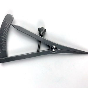 Calibrador Castroviejo de Acero Inoxidable de 20 mm, Curvo, Herramienta Veterinaria, Dental y de Ortodoncia, Manual, Fábrica de Pakistán - Product Image 3