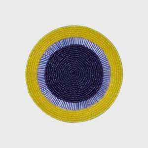 Beautiful Elegant hand made latest hand embroidery color full <b>beaded</b> <b>coaster</b> Amazing looking Home Decor <b>coasters</b> design - Product Image 3