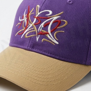   Gorra de Béisbol con Logotipo Bordado en el Panel Frontal, 6 Paneles, Estilo Urbano Unisex, Gorra Ajustada - Product Image 4