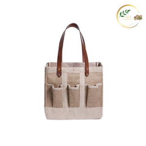 Bolsa de Almacenamiento de Yute de Gran Capacidad con Cierre de Cremallera para Viajes y Soluciones de Almacenamiento en el Hogar - Product Image 2