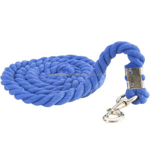 Corde de plomb en coton de qualité supérieure pour chevaux Cordes de plomb en nylon PP colorées faites à la main et accessoires pour chevaux - Product Image 2