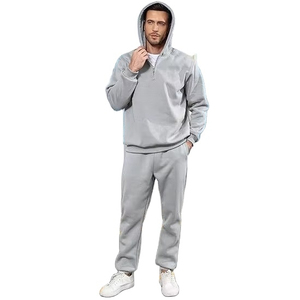 Conjunto de Sudadera Ligera y Pantalones Deportivos para Hombre, Unisex, Estilo Urbano Holgado - Product Image 2