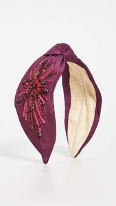 Diademas de Tela de Diseño Hechas a Mano de Alta Calidad 2026 para Mujeres y Niñas, Bandas para el Cabello Bordadas Multicolores con Lentejuelas - Product Image 3