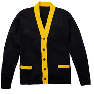 Crea tu Suéter o Cárdigan Personalizado de Primera Calidad con Cuello en V y Logotipos de Hermandades/Fraternidades/Escuelas/Universidades - Product Image 1