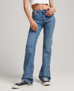 Jean en denim évasé taille basse sexy en coton, écologique, respirant, style streetwear d'été, coupe skinny, haute qualité, petit prix pour femme - Product Image 5