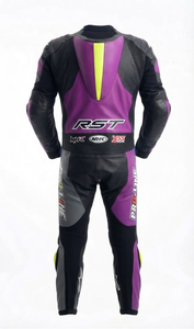 Combinaison de course pour moto en cuir véritable de vache/canguro Ramaha pour homme, 1 pièce, équipement de course en cuir pour la course sur circuit, niveau 2 CE - Product Image 2