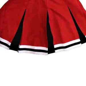 ชุดยูนิฟอร์มเชียร์ลีดเดอร์พิมพ์ลายขนาดใหญ่ขายดีอันดับต้นๆ พร้อมบริการ OEM ผลิตจากโพลีเอสเตอร์ 100% สำหรับการฝึกซ้อมและการแสดง - Product Image 6