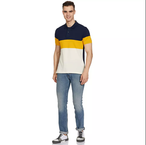 Camisas de Golf Personalizadas con Logotipo para Hombre, de Poliéster, Transpirables, de Secado Rápido, con Botones, Parches Bordados, Tallas Grandes, para Verano y Trabajo - Product Image 1