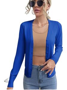 Cardigan Vintage Élégant Haut de Gamme pour Sorties et Bureau – Pull Hiver Col V Imprimé Animal Tendance - Product Image 2