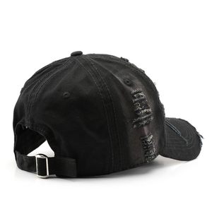 Custom Logo <b>Vintage</b> Baseball <b>Cap</b> Distressed Cotton Promotional Hat OEM Cotton Baseball <b>Cap</b> Distressed Washed Casual <b>Cap</b> - Product Image 3