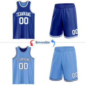 Maillot de basket-ball réversible à séchage rapide, vêtements de sport personnalisés - Product Image 2