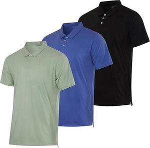 Dry-Fit 100% Polyester TShirt Polo de golf personnalisé Tshirt T-shirt Coton Polos pour hommes pour hommes grande taille polos pour hommes - Product Image 6