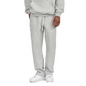 Pantalon de jogging décontracté pour homme, léger, écologique, respirant, en polyester/coton, taille mi-haute avec cordon de serrage, pour yoga, gym et sport - Product Image 1