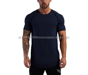 Promoción de fábrica y descuento Camisetas casuales para hombres Camisetas deportivas personalizadas cómodas - Product Image 1