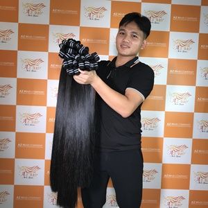 Vietnamese Raw Bone Straight Virgin Cuticle Aligned <b>Hair</b> Bundles Unprocessed Double Weft Machine <b>Hair</b> Extensions Wholesale - Product Image 5
