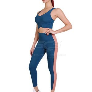 Conjunto de Yoga para Mujer de Fabricación Propia, Diseña Tu Propio Conjunto de Yoga, Conjunto de Yoga para Mujer de Color Sólido - Product Image 2