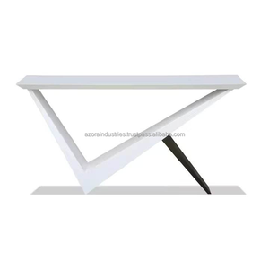 Mesa de metal de la mejor calidad, muebles modernos, mesa consola recién llegada, mesa auxiliar con acabado dorado de Azora Industries - Product Image 2