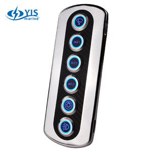 12v Marine Boat Push Button <b>Switch</b> Panel - Product Image 1