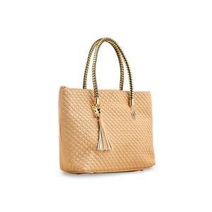 กระเป๋าสะพายไหล่ผู้หญิง P56204สีน้ำตาลแกมเหลืองลำลอง - Product Image 2