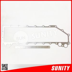 Junta de la cubierta del enfriador de aceite TAIWAN SUNITY 6D24 ME150682 6D22 para piezas del motor Mitsubishi 6D24 - Product Image 4