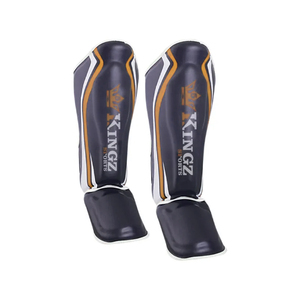 Espinilleras de Cuero 2026 para Fútbol, Boxeo y Artes Marciales - Protección Profesional Ligera de Color Sólido a Bajo Precio - Product Image 2
