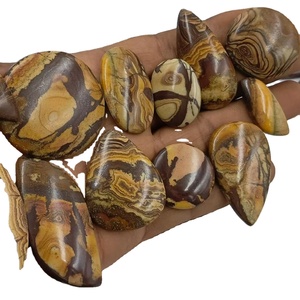 พลอยแจสเปอร์ธรรมชาติจากออสเตรเลียแบบคาโบชอง |   พลอยแจสเปอร์สีน้ำตาลแบบเม็ดเดี่ยว |   ผู้จัดจำหน่ายสินค้าขายส่งจำนวนมากสำหรับการทำเครื่องประดับ - Product Image 6